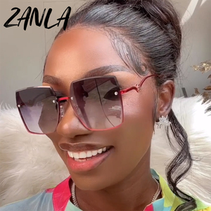 高級リベットパールレターBサングラス女性用男性ブランドデザインファッションレトロレディース男性車ドライビングメタルUv400メガネ2023 - Product Image 1