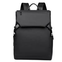 Sac à dos professionnel unisexe grande capacité pour ordinateur portable, motif géométrique, en PU et polyester, design imperméable, vente en gros fabricant