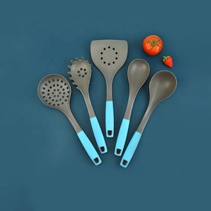 Direto da fábrica 6pcs Nylon Utensílios <span class=keywords><strong>Set</strong></span> Ferramentas de cozinha Panelas com alça de plástico e caixa Home Kitchen Cooking <span class=keywords><strong>Ware</strong></span> - Product Image 2