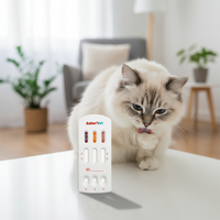 Test combiné rapide FeLV Ag/FIV/TOXO Ab, kit de diagnostic félin facile à utiliser