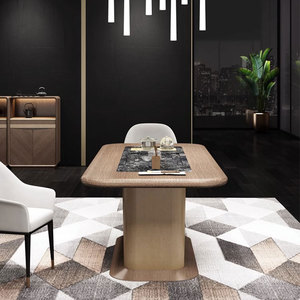 Muebles de oficina Liyu, sala de estar de lujo, sofá para el hogar, mesa de té, mesita de noche, Mini balcón, tamaño moderno, esquina, mesa auxiliar de café - Product Image 3