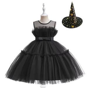 Nuevo Vestido de Tutú Naranja para Niña, Moda RTS, Otoño, Halloween, para Fiesta - Product Image 4