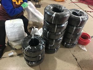 Высококачественный ПВХ/резиновый LPG газовый шланг гибкий оранжевый черный красный ПВХ пластиковый пропан LPG газовая труба 50 метров рулон - Product Image 6