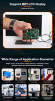 Sunworld RK3568 SOC 4GB RAM 32 GB ROM Computadora de placa única para automatización del hogar