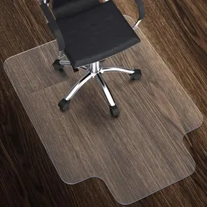 Mới siêu nóng bán bán buôn văn phòng PVC chống trượt thảm trong suốt Ghế mat ghế cho sàn gỗ cứng