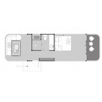 Z06 Capsule de camping design luxueux à la mode moderne Maisons préfabriquées Capsule House Space Capsule avec système intelligent