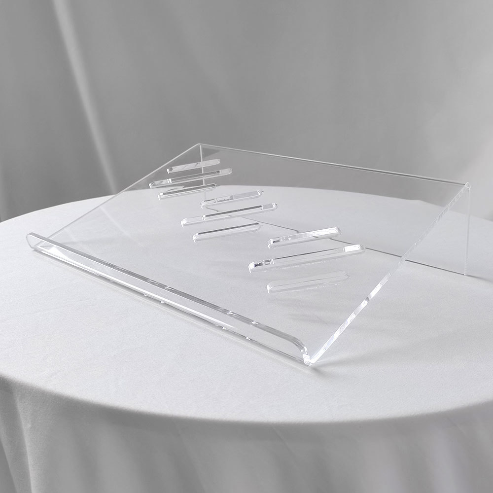 Clear Acrylic Desktop Notebook PC Table Tablet Laptop  Display Stand