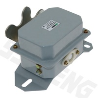 KU-704M U 2.10A, IP44, IP54, Levier en forme de W, Verrouillage à chaque position, Interrupteurs de fin de course