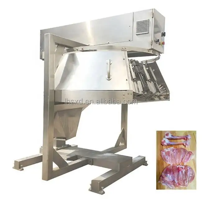 Hühnerbeine Knochenentfernungsmaschine Hühnerdickenentlegerungsmaschine für Geflügelschlachtung und Verarbeitungsanlage