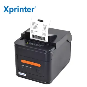 Xprinter Printer XP-A300L 80Mm Printer Penerimaan Termal Desain Tahan Air Digunakan untuk Pencetak POS Pencetakan Dapur