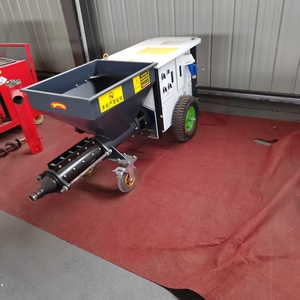 GLP-311型モーター式壁塗りモルタル噴霧機 ポータブルドライミックスモルタルスプレーヤー 220/380V 100Lホッパー 建設用 - Product Image 2