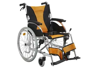 Kursi roda aluminium untuk cacat Harga Murah Manual