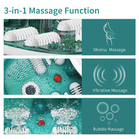 Prix de gros Mimir Appareil de massage électrique pour les pieds 500W avec chauffage, bulles, contrôle de température 35-48°C et pierre ponce pour la relaxation des pieds à domicile