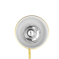 Lampe chauffante alimentaire en acier inoxydable lampe chaude lampe de table chauffante électrique pour buffet or