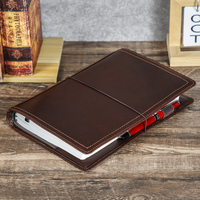 Housse de Bible en cuir pleine fleur avec blocage RFID, étui de voyage vintage pour journal, carnet, manuscrit – Taille et couleur personnalisables