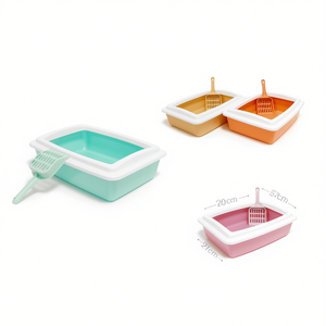 Bac à litière pour chat Yommy 37x27x10.5cm avec pelle pour chats - Product Image 2
