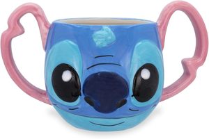 <span class=keywords><strong>Taza</strong></span> de Cerámica con Rostro de <span class=keywords><strong>Stitch</strong></span> de <span class=keywords><strong>Lilo</strong></span> & <span class=keywords><strong>Stitch</strong></span>, Esculpida en 3D, 16 Onzas - Product Image 2
