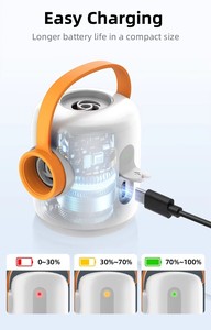 Pompe à air rechargeable NEWO AP5 Mini avec LED intégrée, gonfleur multifonctionnel pour jouets de piscine et équipement de <span class=keywords><strong>camping</strong></span> - Product Image 5