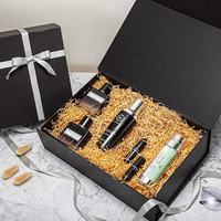Boîte de papier cadeau de Saint-Valentin de mariage pliable de luxe avec ruban pour vêtements de costume Boîte cadeau cosmétique de luxe avec revêtement UV en relief