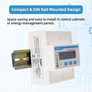Sensor de Energía Inteligente Trifásico con Certificación CE, RS485 Modbus, Montaje en Riel DIN, Medidor de Energía EMS para Monitoreo de Sistemas de Almacenamiento de Energía Solar Fotovoltaica - Product Image 4