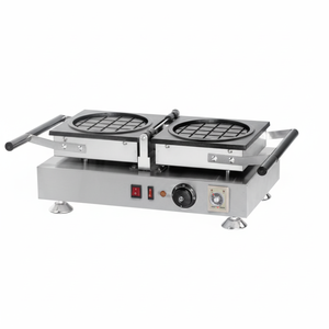 Kitchbox Comercial Industrial Oval Sellado Waffle Maker - Product Image 1