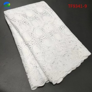 Populaire Nigeria suisse Voile Coton Dentelle suisse <span class=keywords><strong>Filtex</strong></span> Party Dentelle Tissu Creux Motif suisse Dentelle - Product Image 6