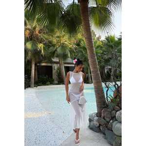 VESTIDO DE PLAYA ROMINA, Elegantes Trajes de Baño para Mujer - Product Image 3