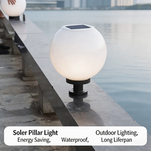 Lampada Solare LED da Esterno 3W Impermeabile IP65 ROHS con Sensore di Movimento e Angolo di Illuminazione 360° per Cortile, Giardino e Cancello Principale - Product Image 2