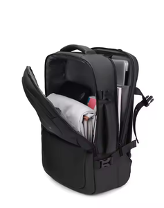 Large Capacity Durable Waterproof PU Laptop <b>Backpack</b> with Anti-Theft Feature Casual & Business Outdoor Travel Bag Leisure Design - Product Image 6