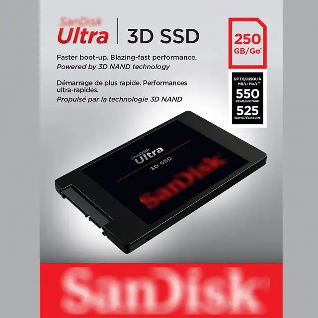 San disk Ultra 3D SSD 250GB 500GB, Hard Drive 1TB 2TB 2.5, Internal Solid State Disk SATA 3 untuk Laptop PC