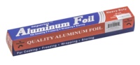 Rouleaux de papier aluminium 25 pieds carrés pour cuisine domestique, feuille d'aluminium argentée pour emballage alimentaire Yysmallcap