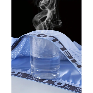 4 Pcs Men's Boxer Briefs Mid-Rise Breathable <b>Mesh</b> Holes Comfortable Soft Athleisure <b>Pants</b> in XS-XL Trendy Fashion Size XL - Product Image 3