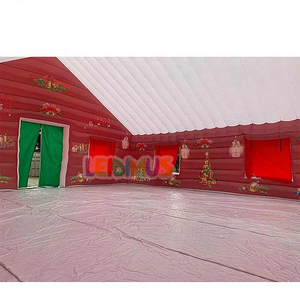 Mới được thiết kế giáng sinh <span class=keywords><strong>Inflatable</strong></span> lều bên ngoài trời cho các sự kiện đẹp <span class=keywords><strong>Inflatable</strong></span> cabin Lều khổng lồ ngoài trời quảng cáo lều - Product Image 5