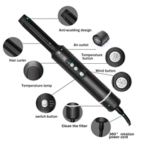 Brosse de sèche-cheveux professionnelle 7 en 1 de marque privée personnalisée sèche-cheveux lissage à grande vitesse avec fixation par peigne