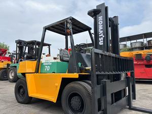 Chariot élévateur diesel japonais Komatsu <span class=keywords><strong>FD70</strong></span> de 7 tonnes avec moteur japonais d'occasion à vendre à bas prix - Product Image 2