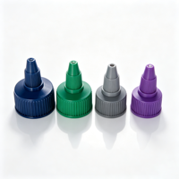 Bouchon à rabat anti-fuite en PP de 24 mm pour bouteille de sauce Sriracha liquide industrielle