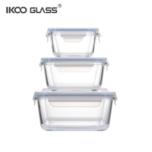 Hộp Đựng Thực Phẩm Bằng Thủy Tinh <span class=keywords><strong>6</strong></span> Chiếc, Hộp Chứa Đồ Ăn Kín Khí, Không Chứa BPA, Dụng Cụ Liên Lạc Bằng Thủy Tinh, Dùng Cho Nhà Bếp - Product Image 1