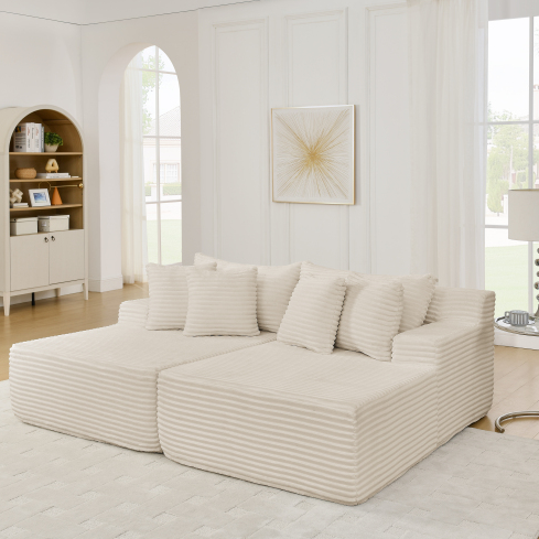 Beige + Mousse + 2 places