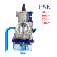 Blue Boul – carburateur en aluminium OEM PWK 28 30 32 34mm moto avec Power Jet pour Mikuni 2T 4T moteur pièces de course Scooters boîte
