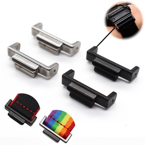 Adaptateurs métalliques en acier inoxydable Win-Win Connexion de bracelet de montre 16mm à 22mm pour accessoire <span class=keywords><strong>GShock</strong></span> DW5600 - Product Image 1
