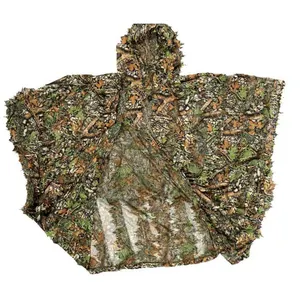 Sturdyarmor Folha 3D Ghillie Suit Inverno Tactical Gear Outdoor Camo Material Caça Camuflagem Ghillie Suit