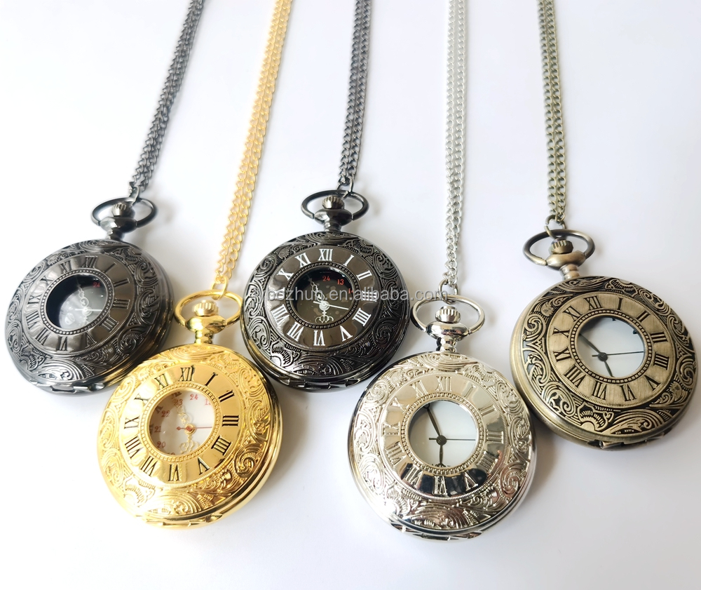 Лидер продаж, классические антикварные ВИНТАЖНЫЕ КВАРЦЕВЫЕ римские карманные часы