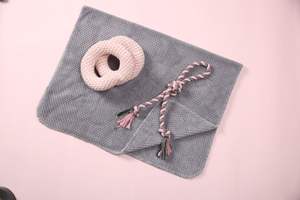 Evde veya dışarıda eğitim ve çiğneme kullanımı için yumuşak peluş pamuk halat Pet oyuncaklar ile dayanıklı köpek oyuncak seti - Product Image 6