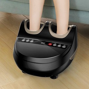Yiyang Electric Foot Massager Full Coverage For Feet And Legs With Button Control <b>Plug</b> In Black - Product Image 2