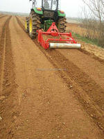 Motoculteur rotatif pour tracteur avec butteur, rotoculteur 3 points, formateur de lit de culture