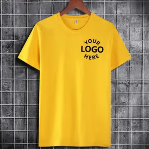 Camiseta informal Unisex con gráfico personalizado de talla grande, Camiseta de algodón de manga corta lisa de gran tamaño