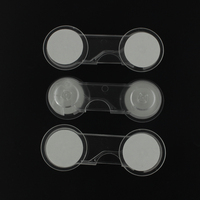 Verrous de sécurité transparents pour enfants (paquet de 10)-verrous de protection pour bébé pour tiroirs, siège de toilette, réfrigérateur, four