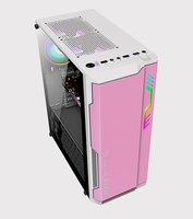 OEM ARGB Mini PC Desktop Cabinet Cool et ATX Mid Tower Boîtier d'ordinateur de jeu avec caractéristiques de stock