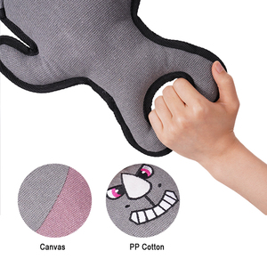 Juguetes de peluche de <span class=keywords><strong>perro</strong></span> de algodón pp <span class=keywords><strong>duro</strong></span> de lona al por mayor del fabricante - Product Image 2