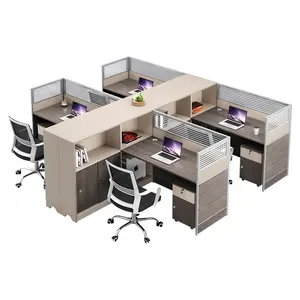 Moderno aperto modulare più persone postazione di lavoro scrivania ufficio mobili Design lavoro